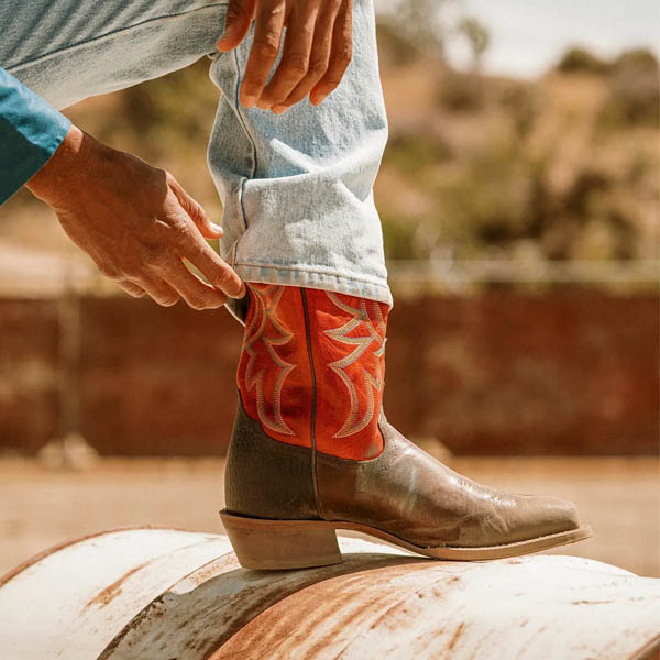 Ronan 11” Western Boot in Brown. Shop Ronan 11” Western Boot.